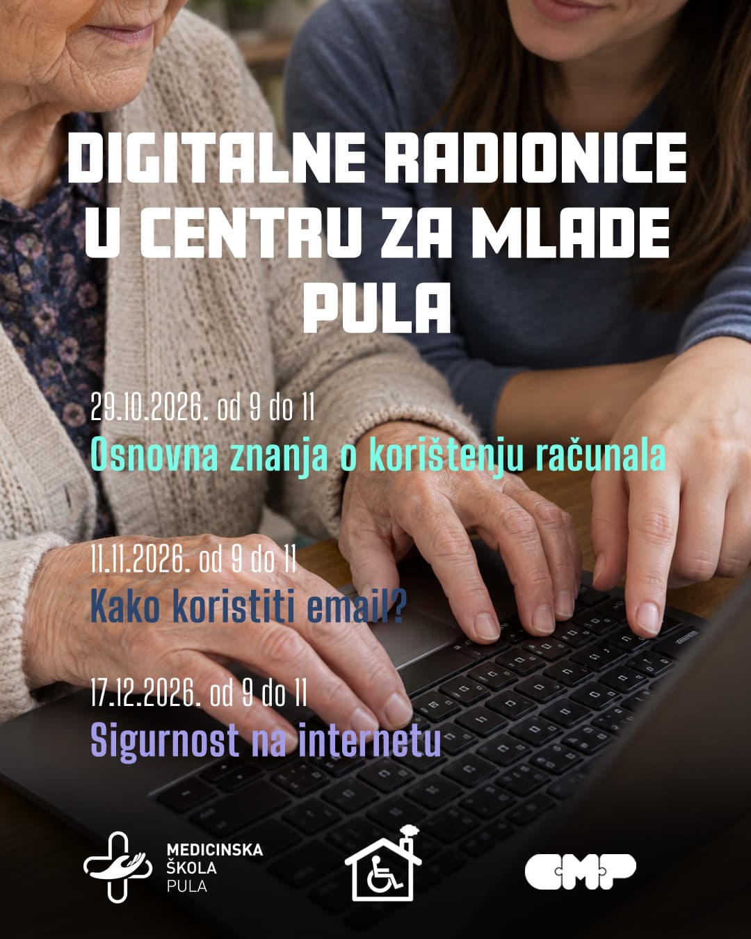 Digitalne radionice: Kako koristiti e-mail? - Tech radionica u Pula