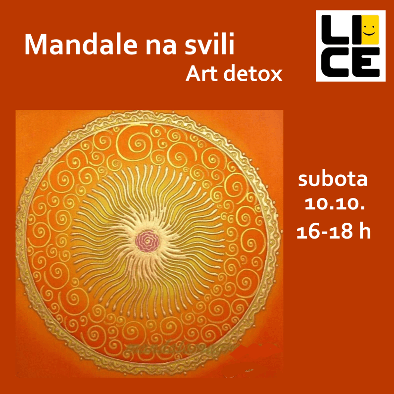 Silk Mandalas, Art Detox - Painting workshop in Rijeka
