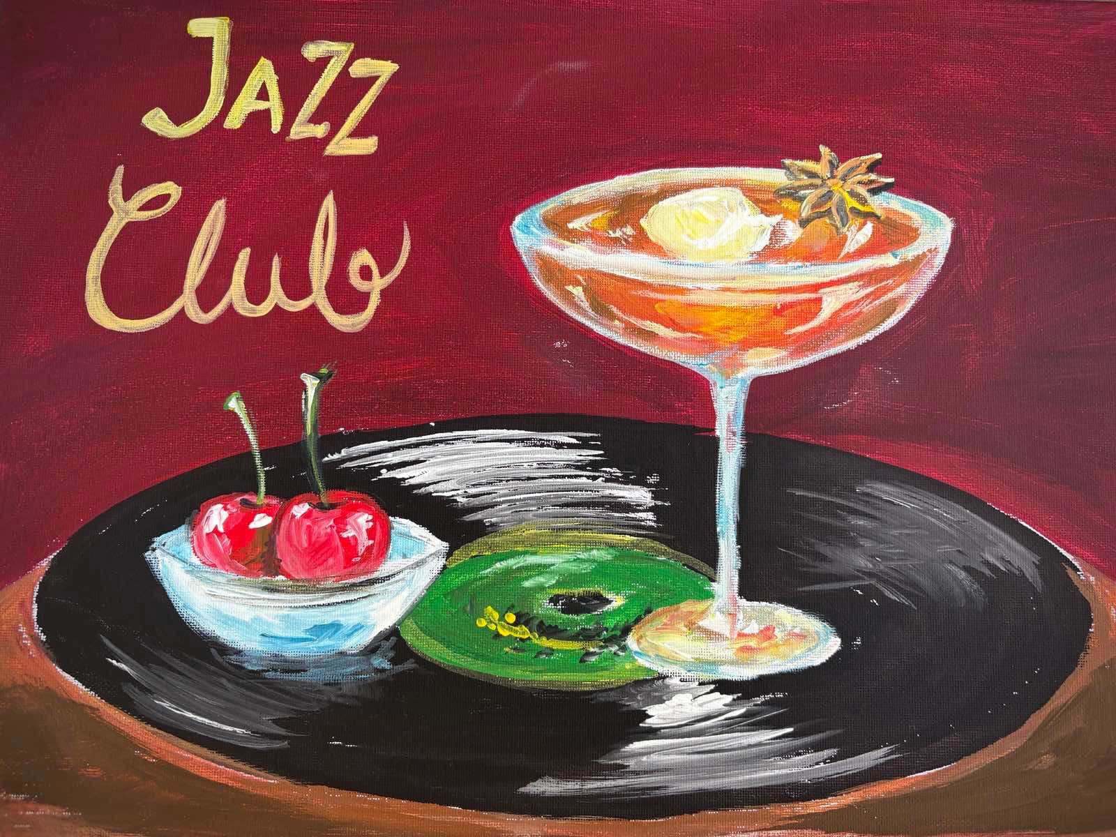 Jazz Club & Pelin Spritz - Painting workshop in Rijeka