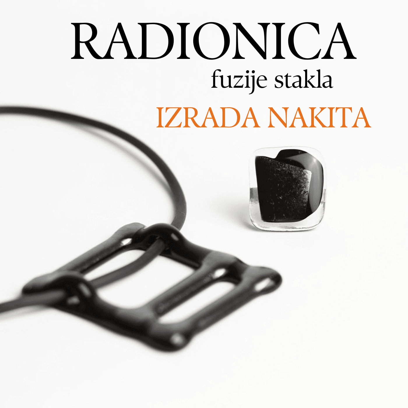 Izrada nakita fuzijom stakla - Keramika radionica u Pula