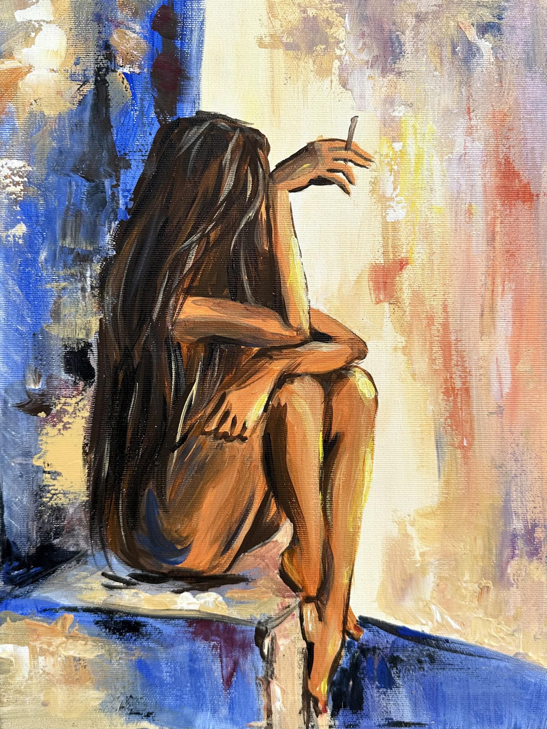 Messy - Wine & Paint - Slikarstvo radionica u Zagreb