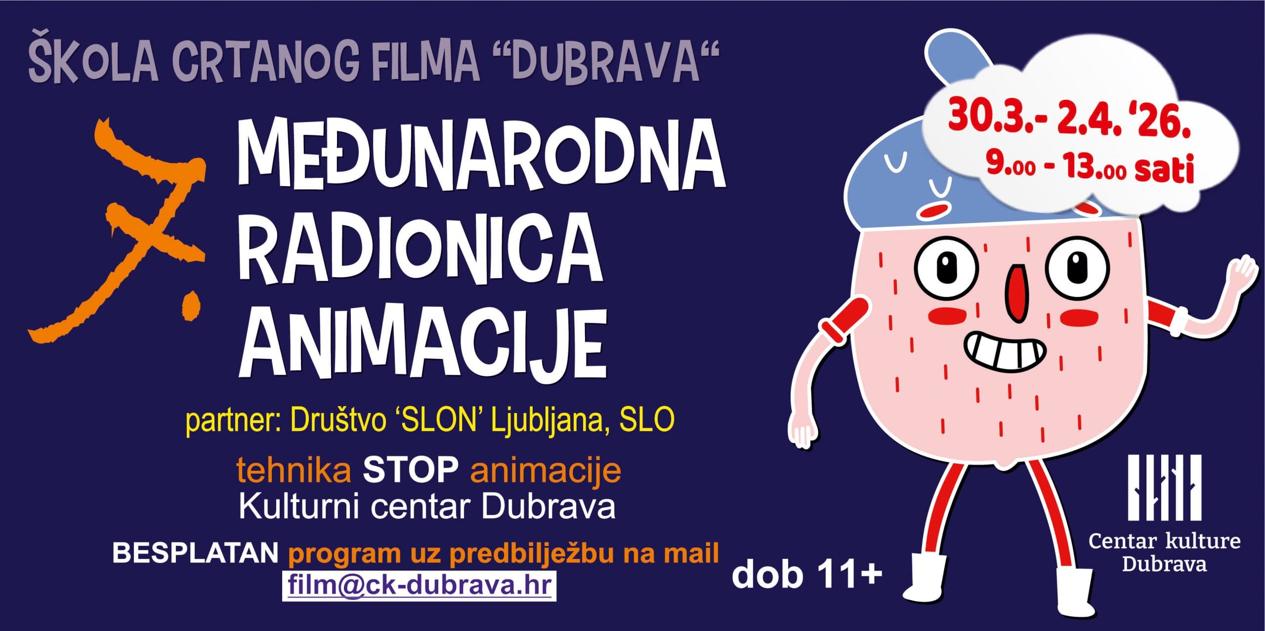 7th International Animation Workshop - Tech workshop in Zagreb