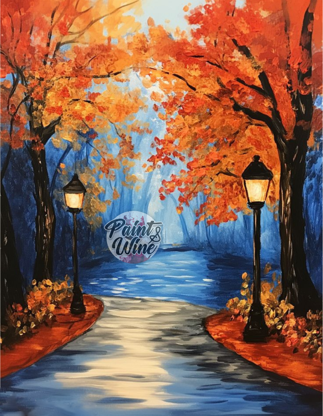 Autumn Stroll - Painting workshop in Zagreb