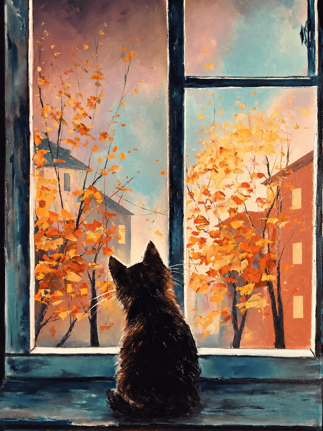 Paint & Wine: Maca on the Window - Painting workshop in Zagreb