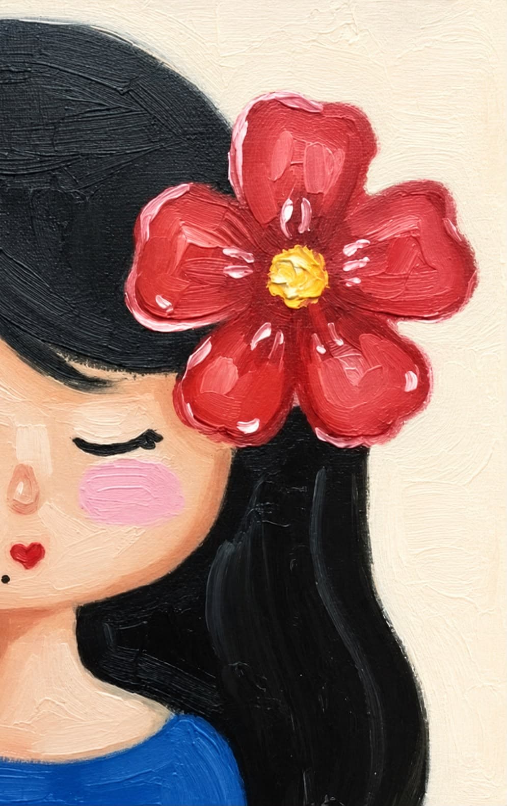 KIDS: Flower in the Hair - Painting workshop in Zagreb