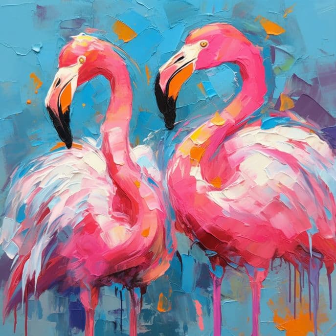 Flamingo Vibes - Painting workshop in Zagreb