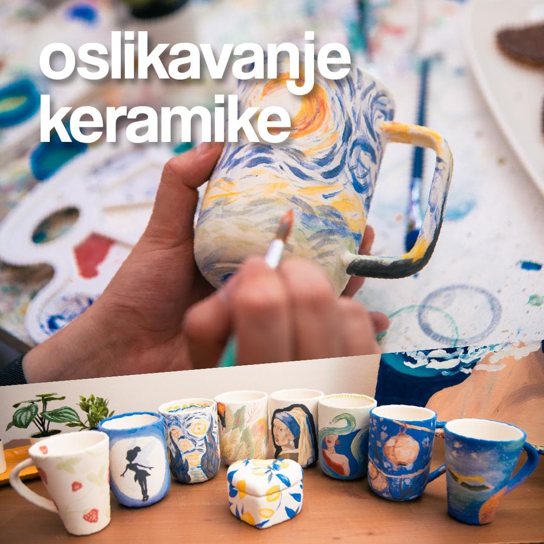 CERAMICS – Painting | Saturday 17.10. - Ceramics workshop in Split