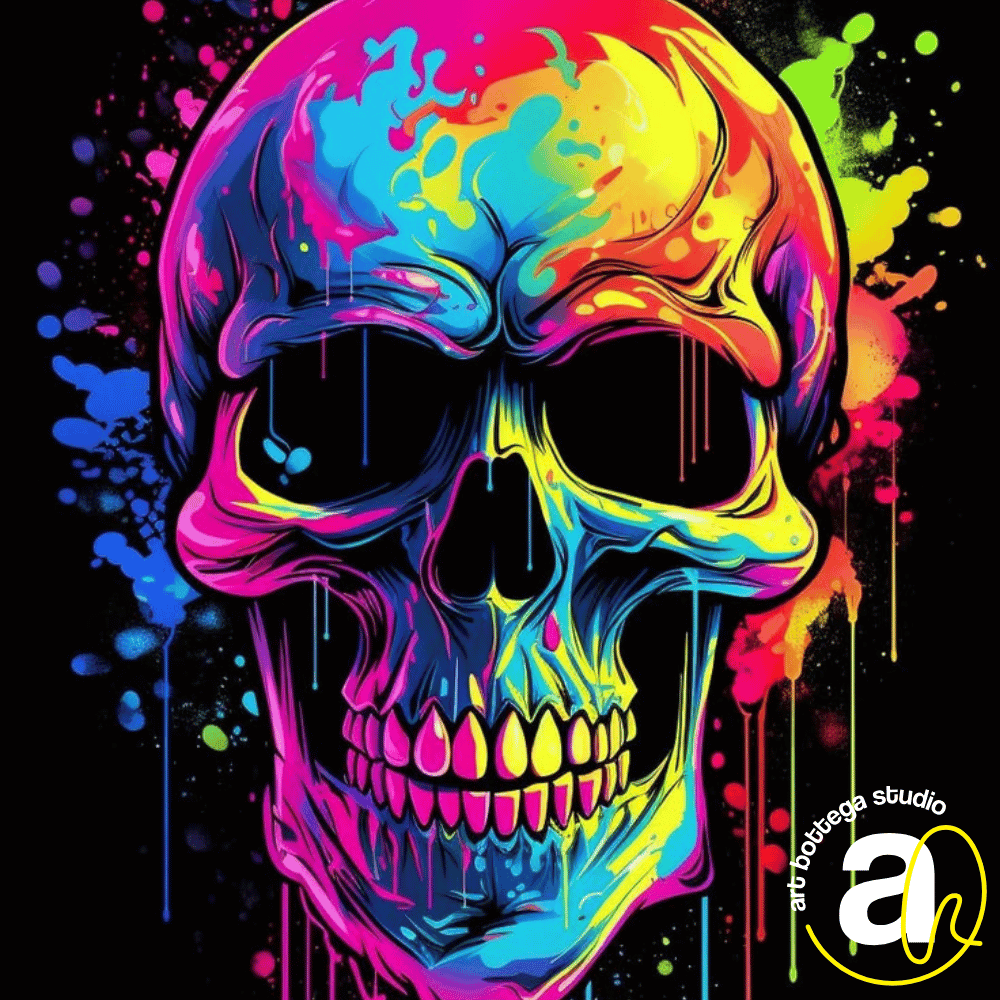 NEON – Skull | Saturday 31.10. - Painting workshop in Split